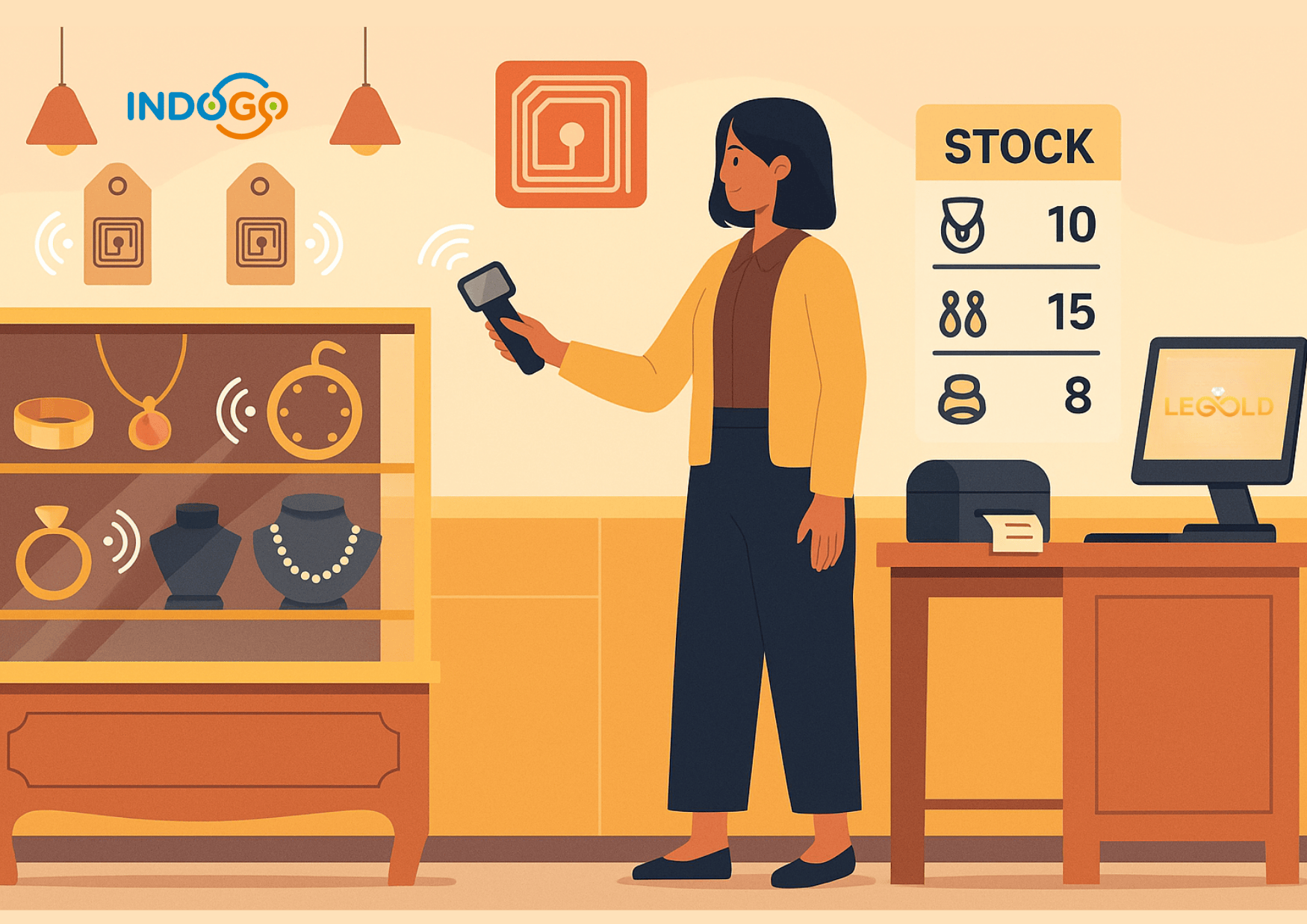 Solusi Cerdas untuk Opname Stok Toko Emas Tanpa Drama : Teknologi RFID & Integrasi Sistem Toko Emas Legold